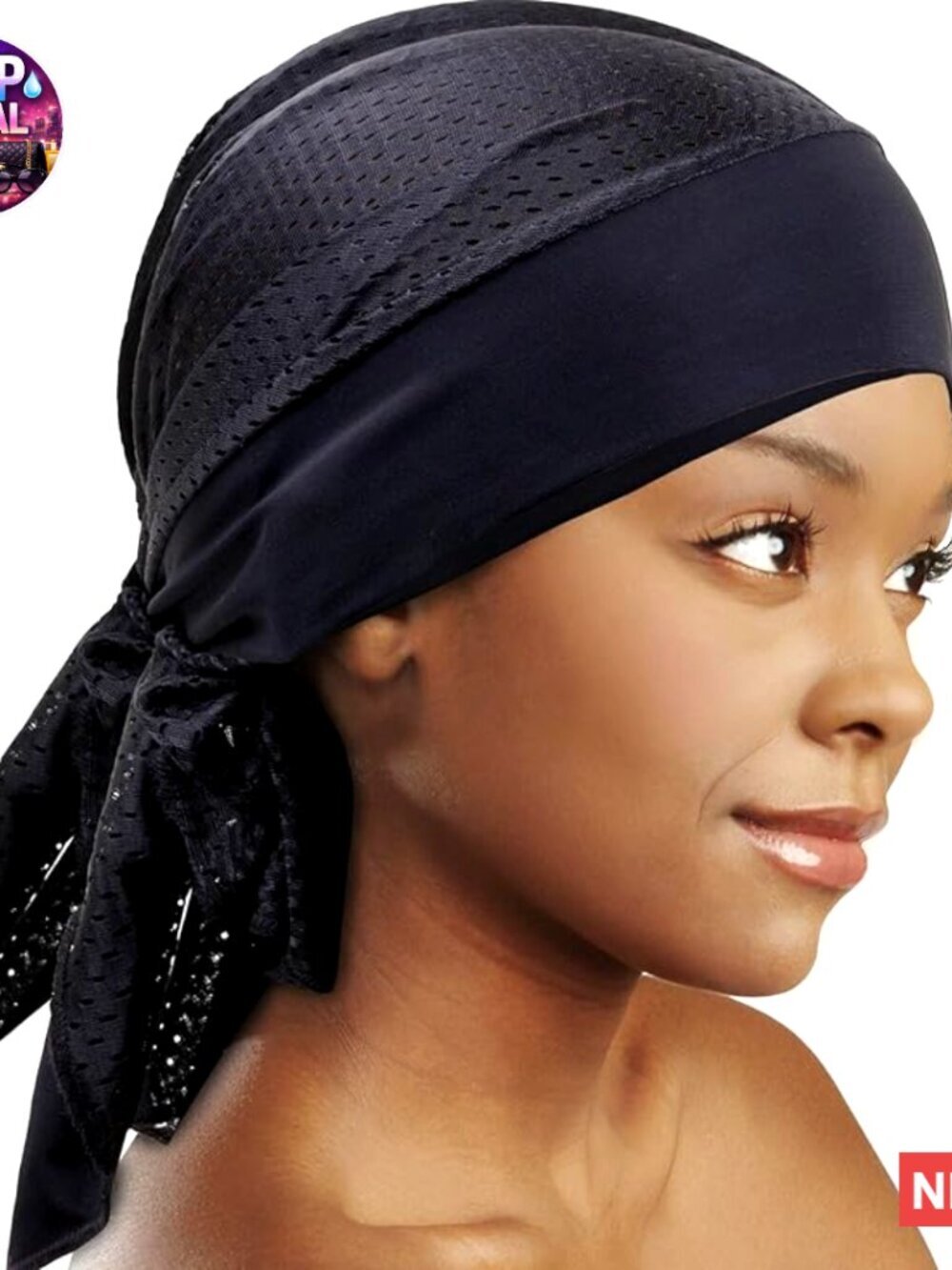 Breathable Mesh Sports Head Wrap for Workouts and Fitness